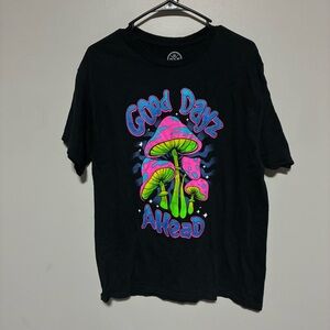 “Good days ahead” DOM mens tshirt size large black pink